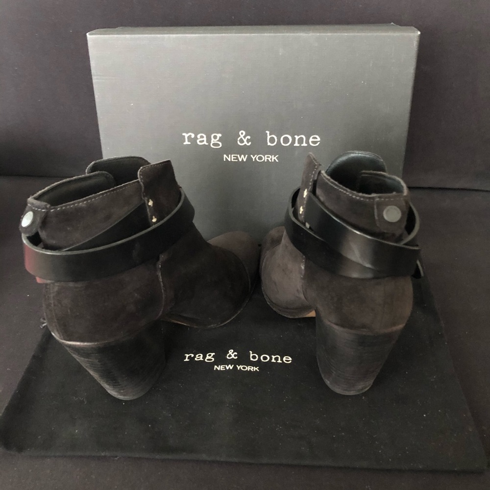 Rag & Bone Asphalt Suede Harrow Boot - image 3